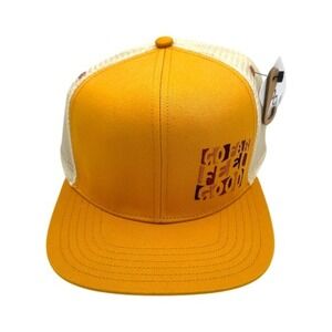 Smartwool Men's Yellow Trucker Hat Go Far Feel Good Mesh Back Adjustable NWT‎
